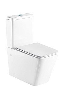 Унитаз напольный WeltWasser GELBACH 001 XL GL-WT белый глянец купить в интернет-магазине Sanbest