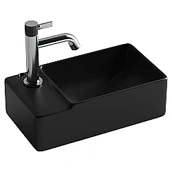 Раковина Ceramica Nova Element 39 CN5046MB черная матовая купить в интернет-магазине Sanbest