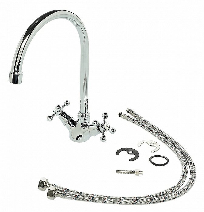 Смеситель для кухни Orange Classic Pro M72-000cr купить в интернет-магазине сантехники Sanbest