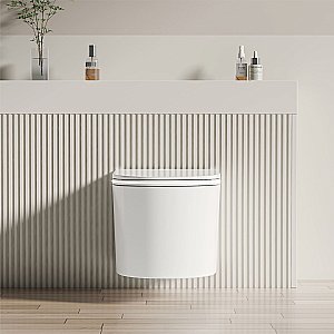 Унитаз подвесной с инсталляцией RGW SW-71 80420271-01 белый, безободковый, с крышкой микролифт, слив-торнадо купить в интернет-магазине Sanbest