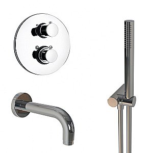 Смеситель для ванны PAINI Cox 78CRSET26911THBATH хром купить в интернет-магазине сантехники Sanbest