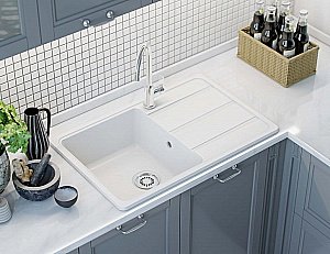 Кухонная мойка Акватон Аманда 78 жемчуг купить в интернет-магазине сантехники Sanbest