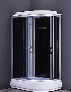 Душевая кабина Loranto CS-66120-20 G 120х80 прозрачное стекло/профиль хром купить в интернет-магазине Sanbest