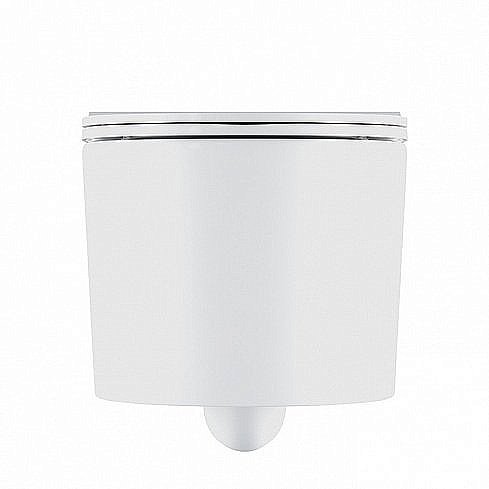 Унитаз подвесной IDDIS Stone STORDSEi25 безободковый, с крышкой микролифт купить в интернет-магазине Sanbest