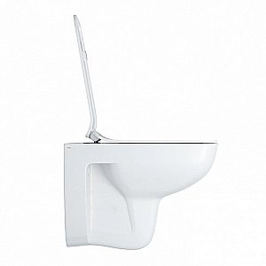 Унитаз подвесной IDDIS Vibe VIBRDSEi25 безободковый, с крышкой микролифт купить в интернет-магазине Sanbest