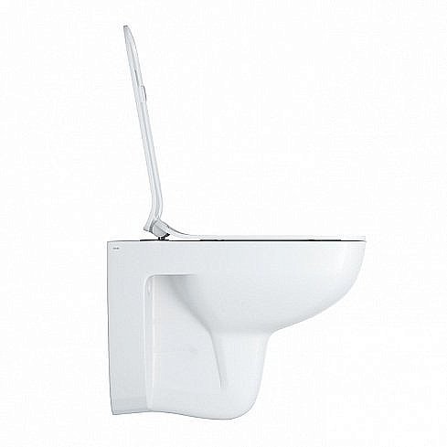 Унитаз подвесной IDDIS Vibe VIBRDSEi25 безободковый, с крышкой микролифт купить в интернет-магазине Sanbest