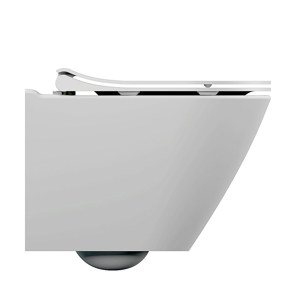 Унитаз подвесной Cersanit City OVAL Clean On DPL EO slim с крышкой микролифт, безободковый купить в интернет-магазине Sanbest