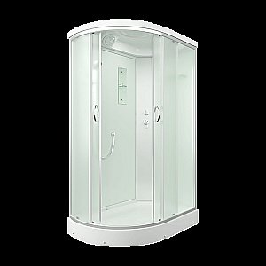 Душевая кабина Alex Baitler 120х80 ER3512 стекло матовое/профиль хром купить в интернет-магазине Sanbest