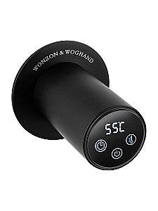 Полотенцесушитель электрический встраиваемый WONZON & WOGHAND BADEN, Черный матовый (WW-AL366-MB) купить в интернет-магазине сантехники Sanbest