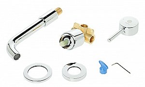 Смеситель для раковины Orange Karl M05-722cr хром купить в интернет-магазине сантехники Sanbest