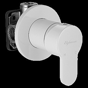 Гигиенический душ Elghansa Dynamic 34R1083-White (Set-107) белый купить в интернет-магазине сантехники Sanbest