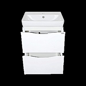 Тумба с раковиной напольная Misty Венера 55 белая для ванной в интернет-магазине Sanbest