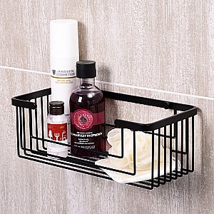 Полка WasserKRAFT Kammel К-711 черная купить в интернет-магазине сантехники Sanbest