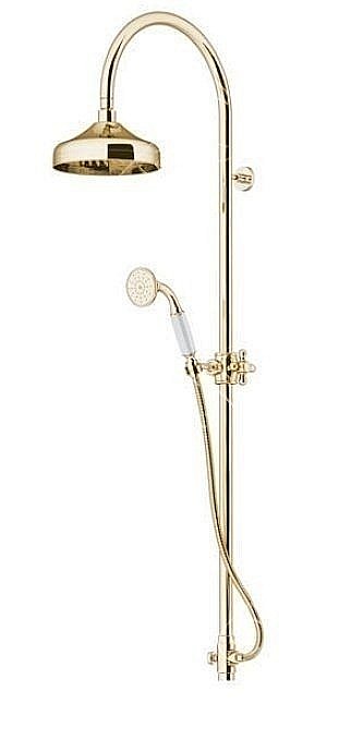 Душевая система Gattoni Programma doccia 4295/PDD0oro золото купить в интернет-магазине сантехники Sanbest