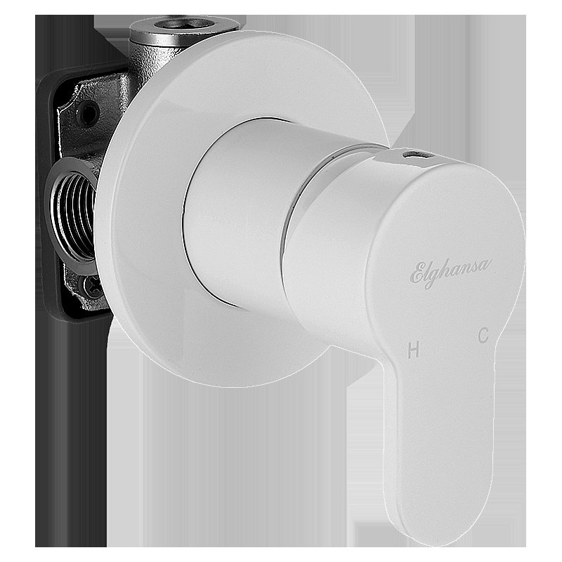 Гигиенический душ Elghansa Dynamic 34R1083-White (Set-107) белый купить в интернет-магазине сантехники Sanbest