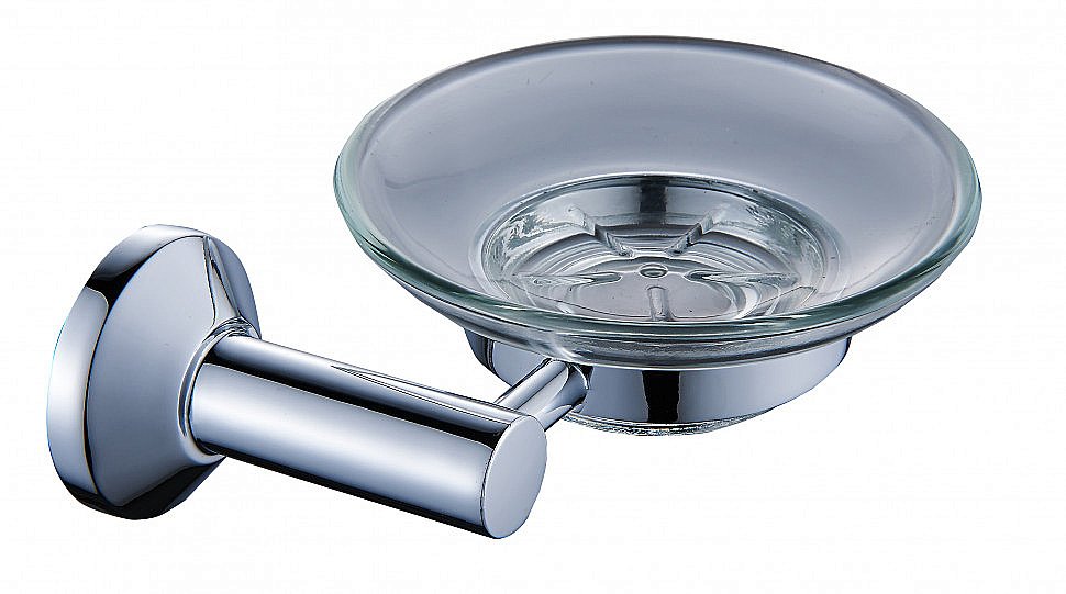 Мыльница CeramaLux Fleur 78304 хром купить в интернет-магазине сантехники Sanbest