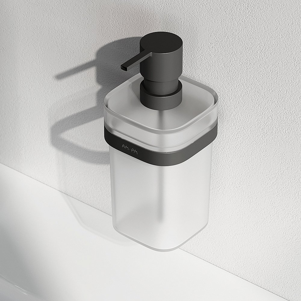 Диспенсер AM.PM Func A8F36922 черный матовый купить в интернет-магазине сантехники Sanbest