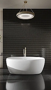 Ванна Salini LUCE S-stone 100122M 150x75 белая купить в интернет-магазине Sanbest