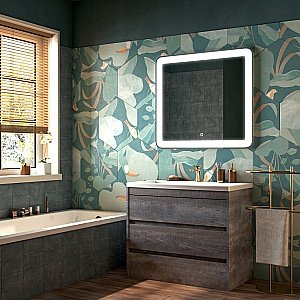 Тумба с раковиной Art&Max Family 750-3C напольная, Экзотическая сосна для ванной в интернет-магазине Sanbest