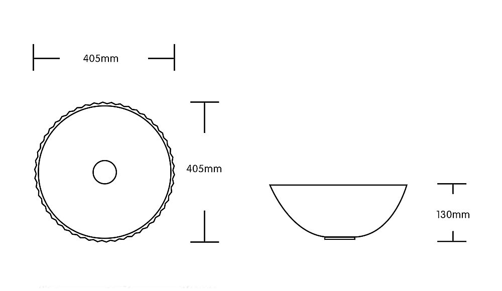 Раковина накладная CeruttiSpa 40,5 CR0007 белая купить в интернет-магазине Sanbest