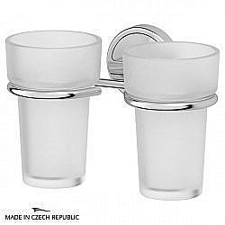 Держатель с 2-мя стаканами FBS Luxia LUX 007 купить в интернет-магазине сантехники Sanbest