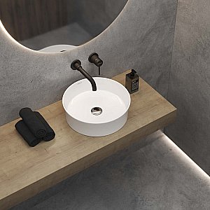 Раковина Berges Ego SL 38 181011 белая купить в интернет-магазине Sanbest