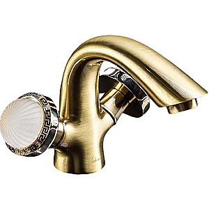 Смеситель для раковины Boheme Satine 311-ST бронза купить в интернет-магазине сантехники Sanbest