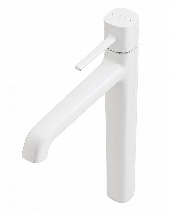 Смеситель для раковины Orange Karl M05-121w белый купить в интернет-магазине сантехники Sanbest