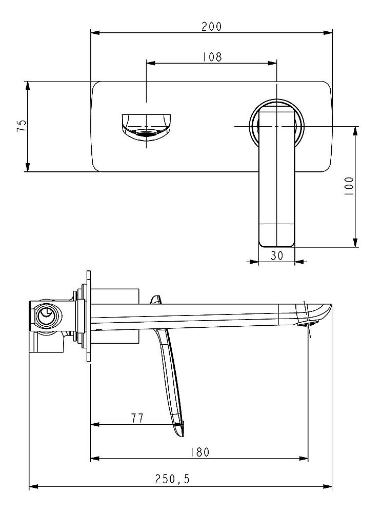 Смеситель для раковины Timo Helmi 4071/00-16SM купить в интернет-магазине сантехники Sanbest