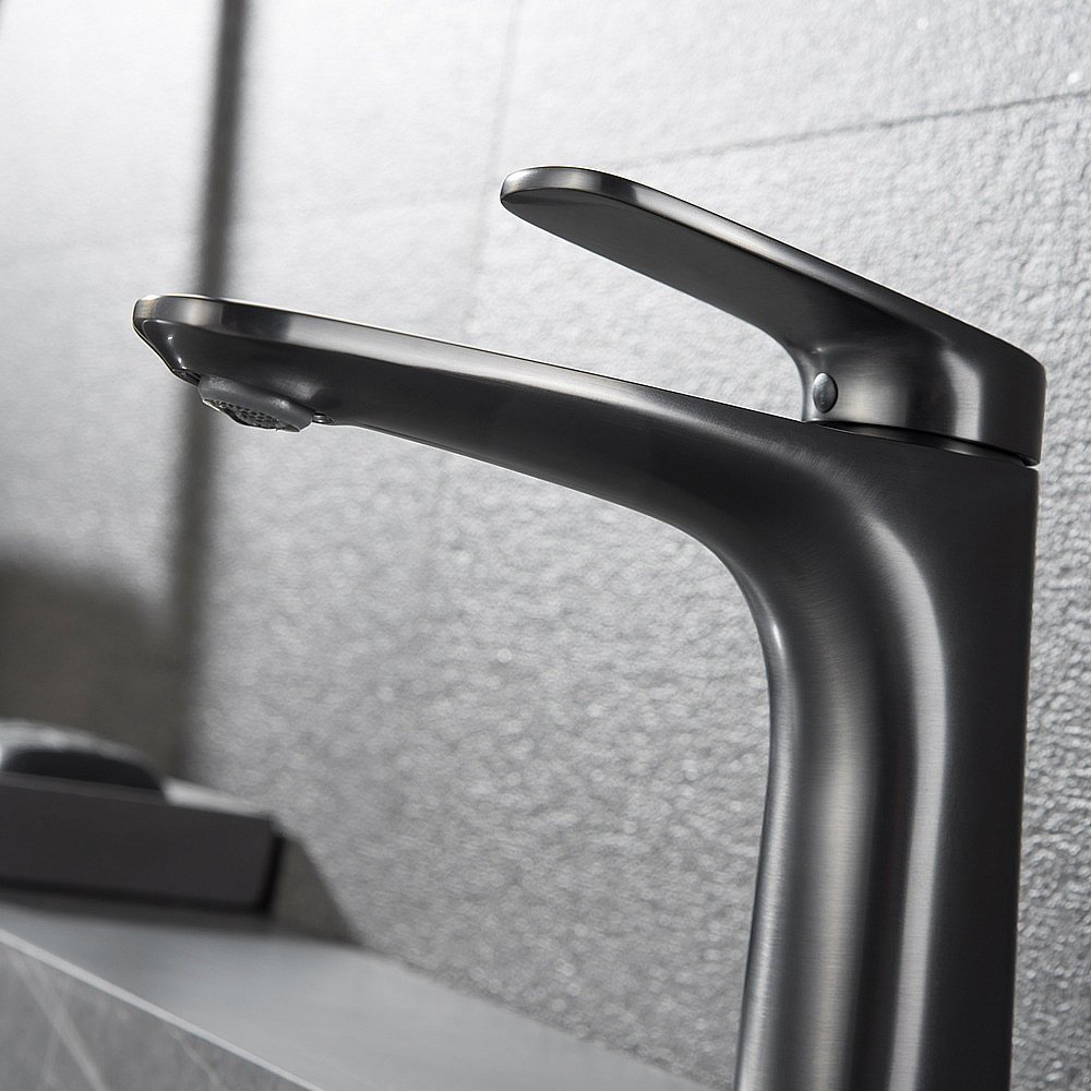 Смеситель для раковины Black&White Universe UK8701MG купить в интернет-магазине сантехники Sanbest