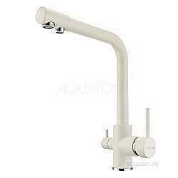 Смеситель для кухни Акватон Руан 1AX004FCXX240 кремовый купить в интернет-магазине сантехники Sanbest