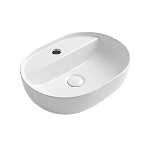 Раковина накладная GID Armonia 42 4230 белый купить в интернет-магазине Sanbest