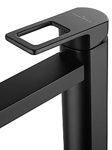Смеситель для раковины высокий WONZON & WOGHAND FRAME, Черный матовый (WW-88239010-MB) купить в интернет-магазине сантехники Sanbest
