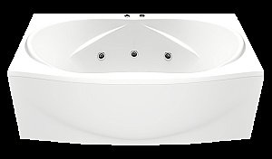 Ванна с гидромассажем BAS Фиеста 194x100 купить в интернет-магазине Sanbest