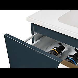 Тумба с раковиной Orans BC-0901 80 Matt Ocean Blue для ванной в интернет-магазине Sanbest