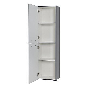 Шкаф Cezares Eco-Cer 40 ECO-1500-2A-SC-GR-P графитовый для ванной в интернет-магазине сантехники Sanbest