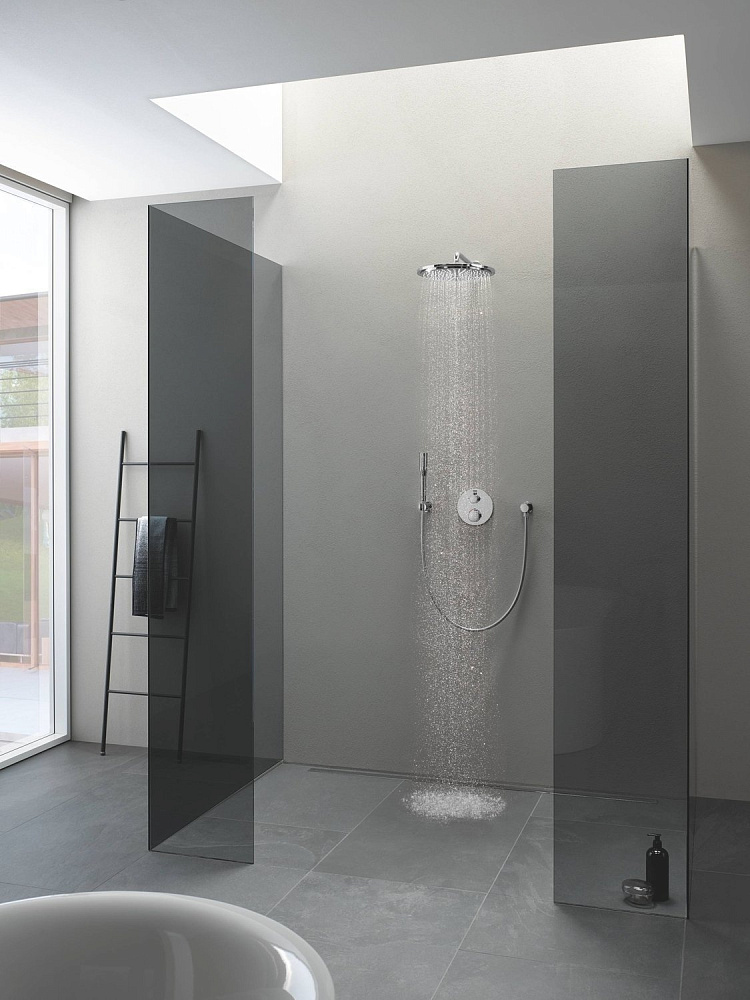 Термостат для душа Grohe Grohtherm 24076000 купить в интернет-магазине сантехники Sanbest