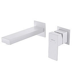 Смеситель для раковины ABBER Daheim AF8212W белый матовый купить в интернет-магазине сантехники Sanbest