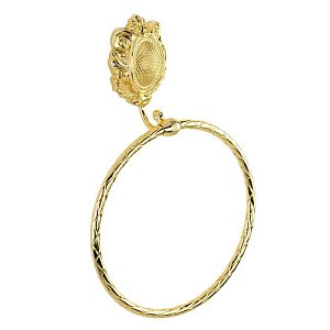 Полотенцедержатель-кольцо Migliore Cleopatra 16688 золото купить в интернет-магазине сантехники Sanbest