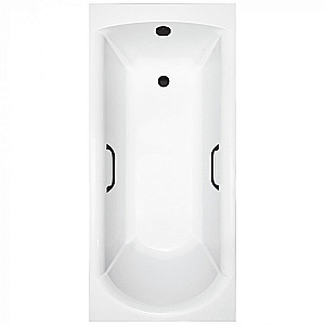 Ванна Delice Astra DLR330053RB-G 150х70 белая/ручки черные купить в интернет-магазине Sanbest