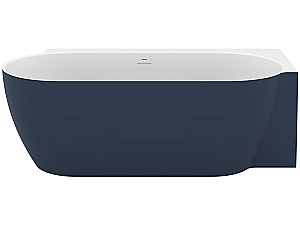 Ванна акриловая Ravak FREEDOM Corner II TEC 175x86 глубоководный синий/слив-перелив белый купить в интернет-магазине Sanbest
