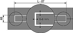 Душевой лоток TECE Drainline 650900 90 для натурального камня, хром купить в интернет-магазине Sanbest