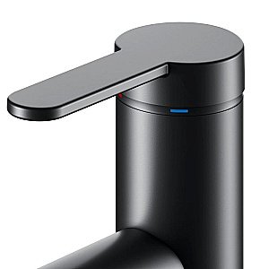 Смеситель для раковины KEUCO IXMO FLAT 59510373100 черный матовый купить в интернет-магазине сантехники Sanbest