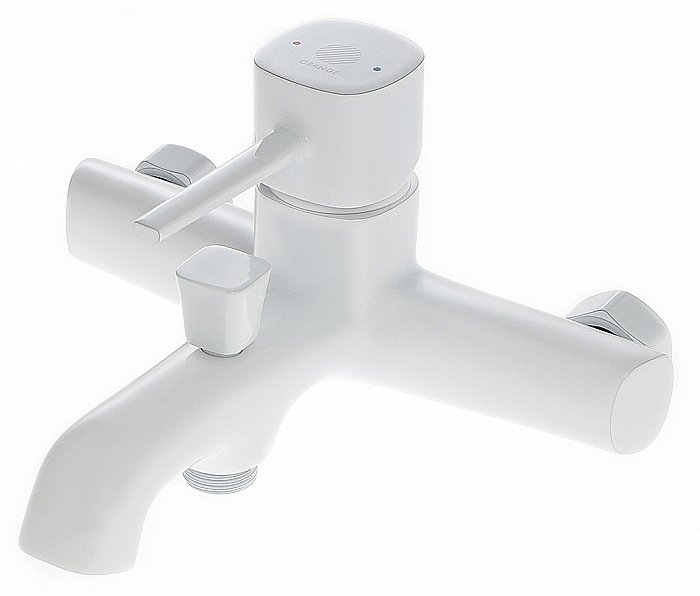 Смеситель для ванны Orange Karl M05-100w купить в интернет-магазине сантехники Sanbest