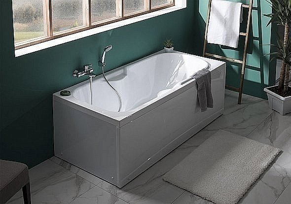 Акриловая ванна Aquanet Polo 170x80 205539 с к/с10 купить в интернет-магазине Sanbest