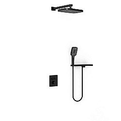 Душевая система Vincea VSFW-321MT1RMB черная матовая купить в интернет-магазине сантехники Sanbest