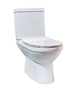 Унитаз-компакт Bravat NEW MOON CX2164W с бачком, с крышкой микролифт купить в интернет-магазине Sanbest