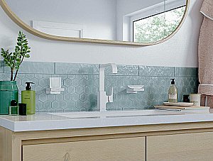 Стакан для зубных щеток Hansgrohe AddStoris 41749700 белый матовый купить в интернет-магазине сантехники Sanbest