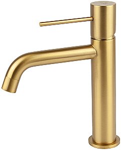 Смеситель для раковины Kaiser Vita 43211-3 золото брашированное купить в интернет-магазине сантехники Sanbest