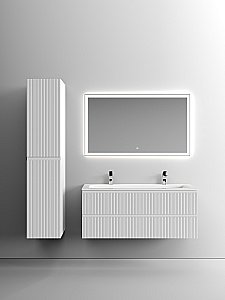 Тумба с раковиной Sancos SNOB T SNT120W 120 Bianco для ванной в интернет-магазине Sanbest